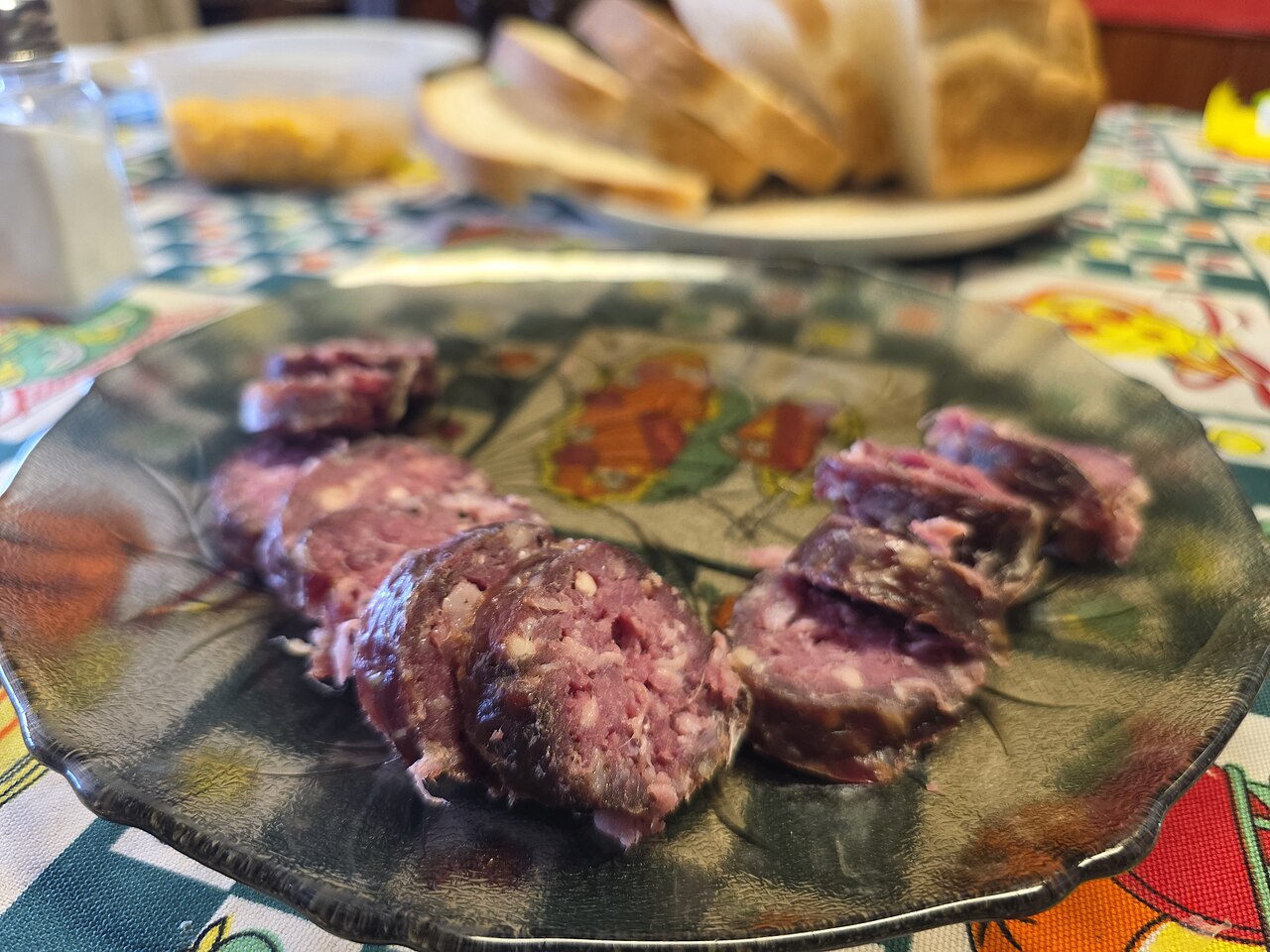 Chorizo ahumado (picada argentina).