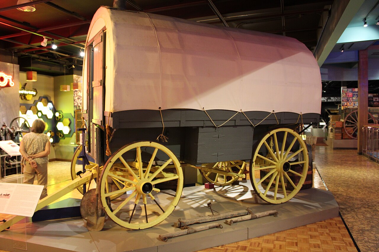 Sheep herders wagon from the Yakima Valley.