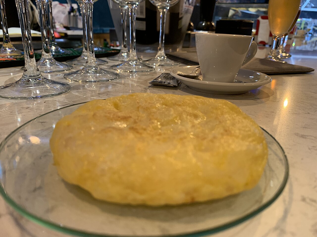 Pincho o tapa de tortilla de patata