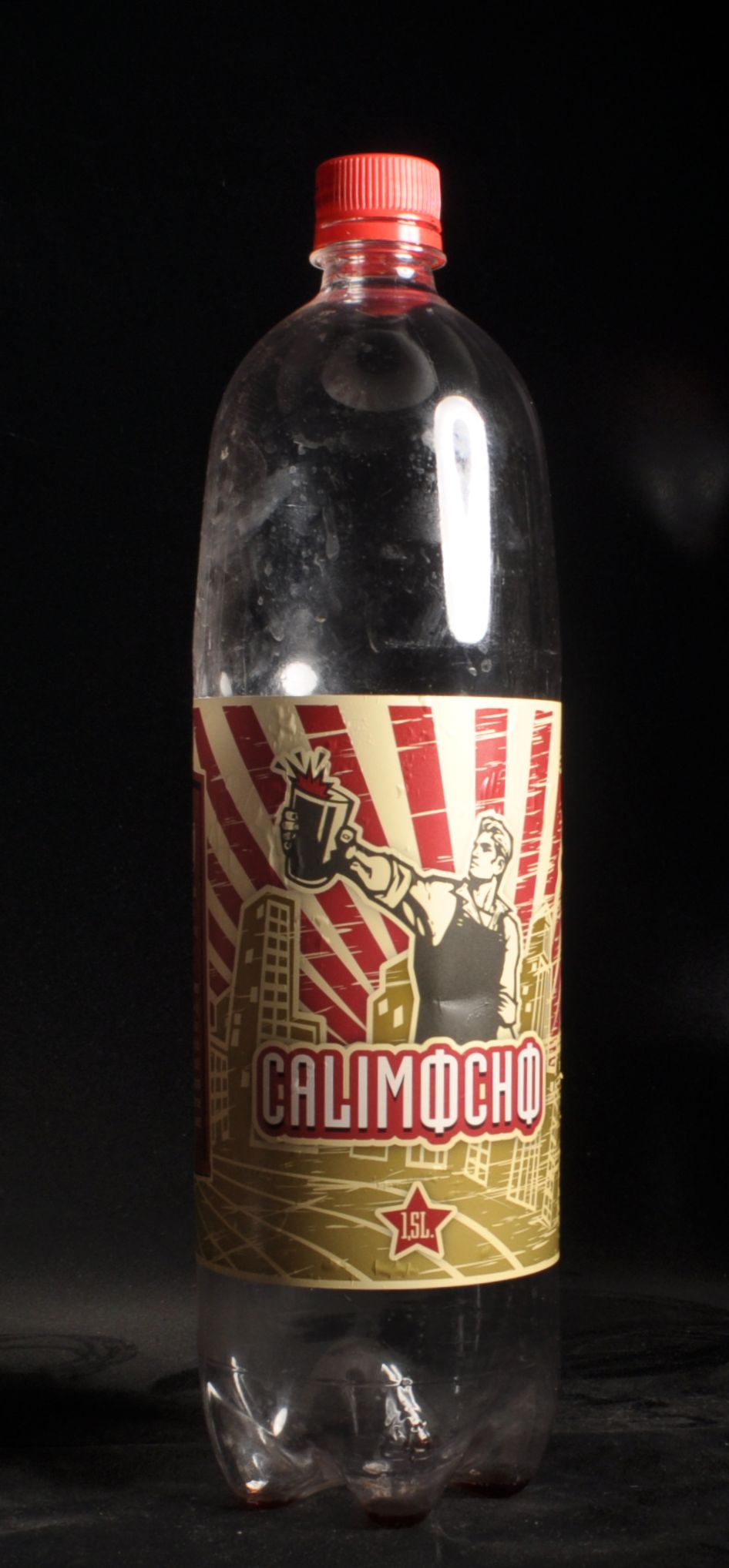 Bottle of calimotxo (Lidl)