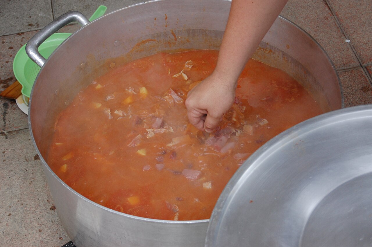 Making of marmitako
