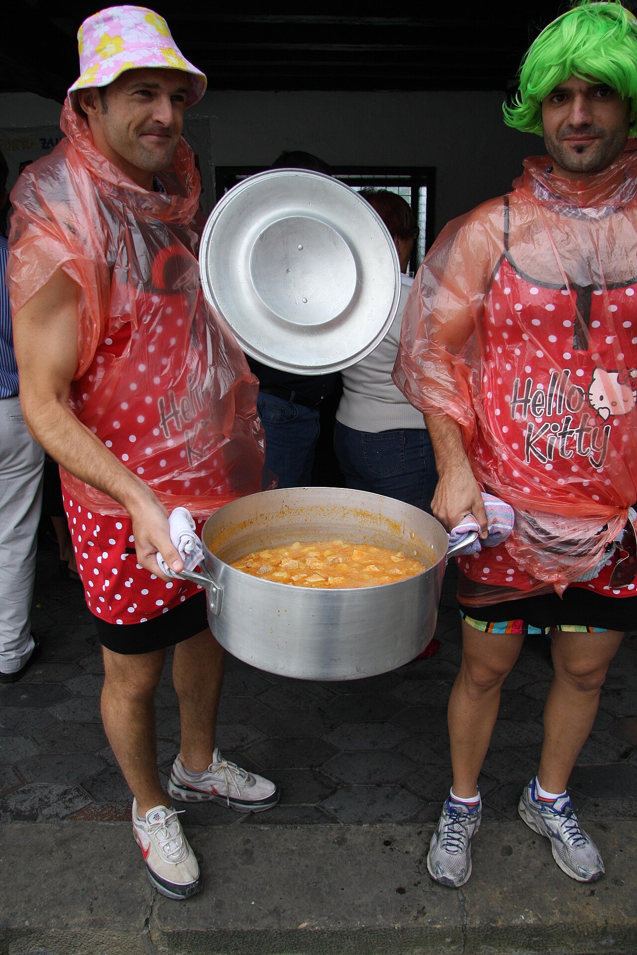 Marmitako festival in Algorta, Biscay.