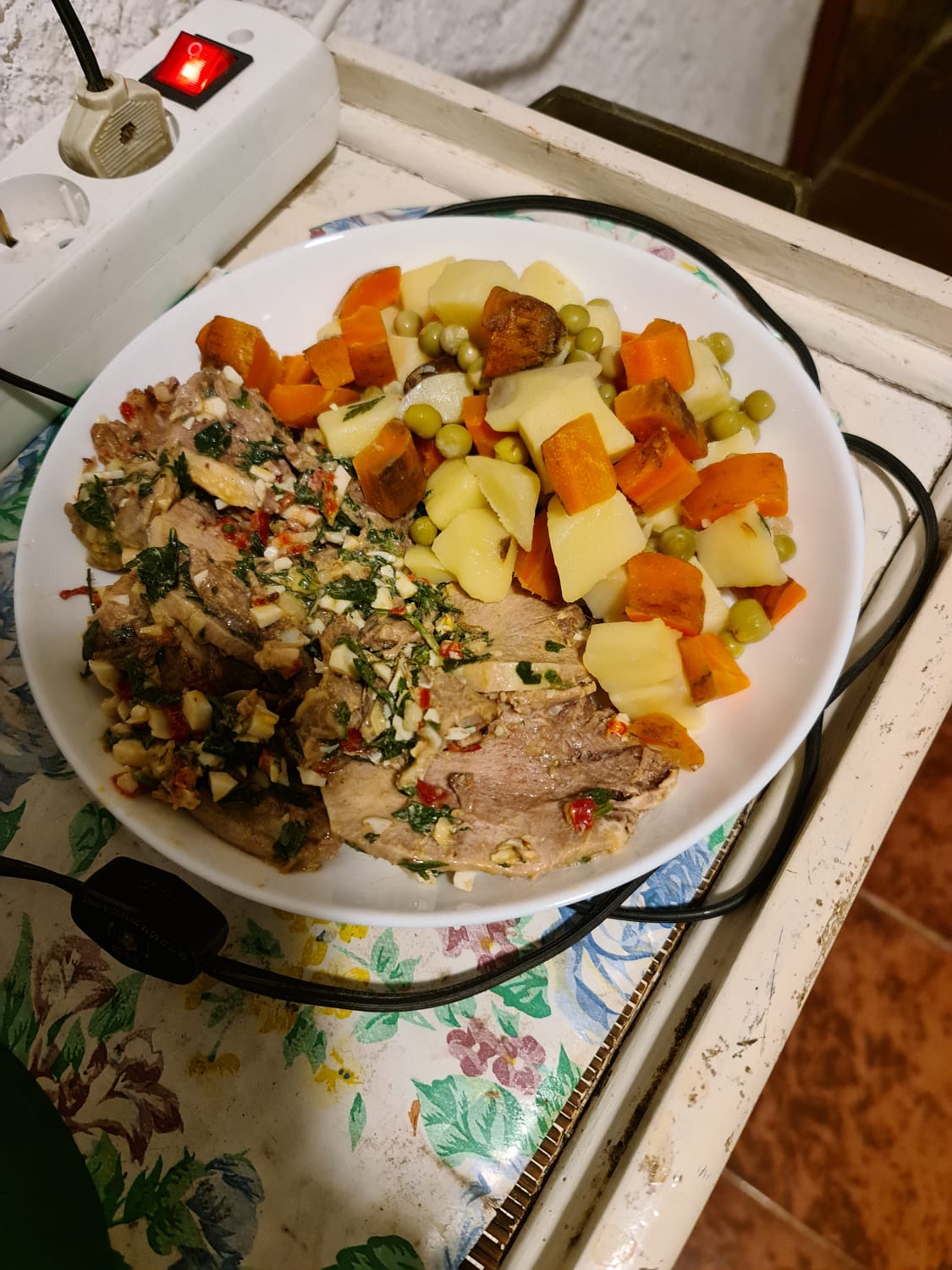 Lengua a la vinagreta