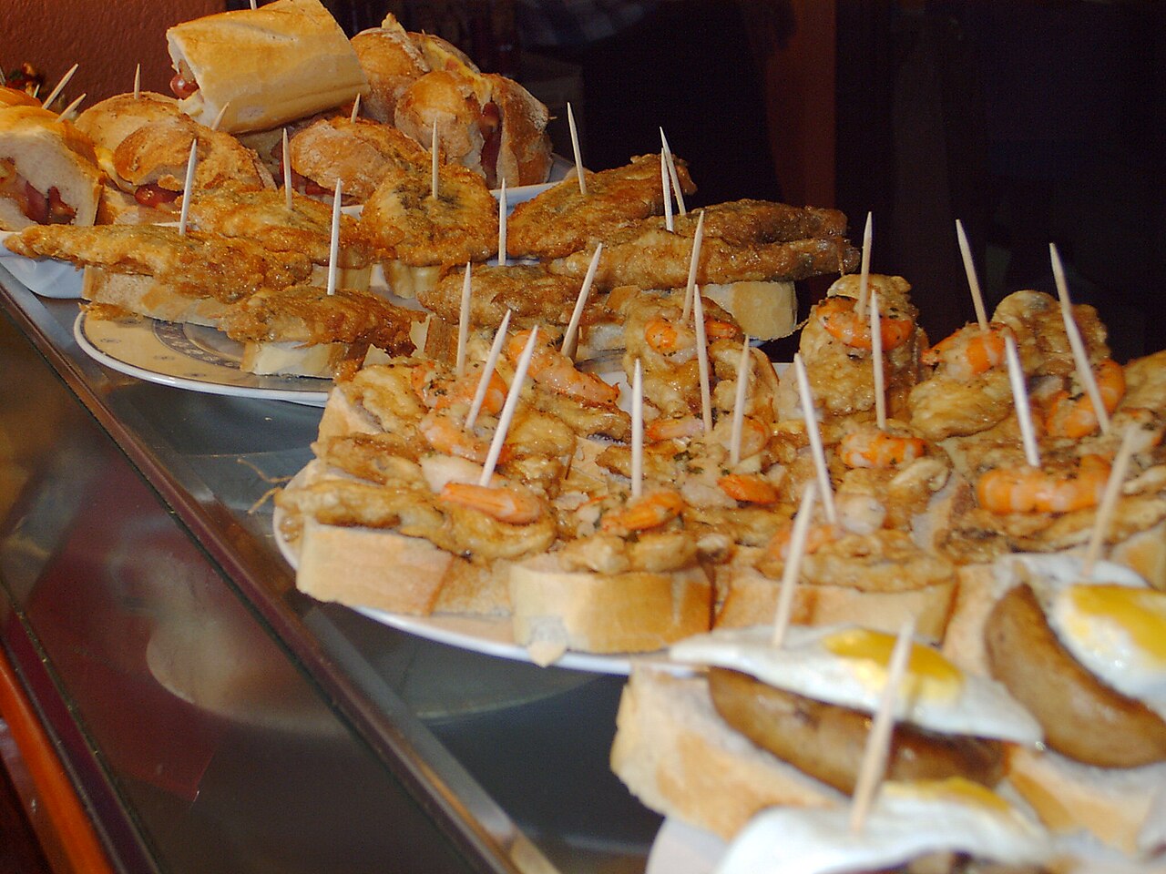 Pinchos of Bermeo´s old port