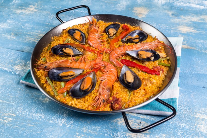 Spanish paella