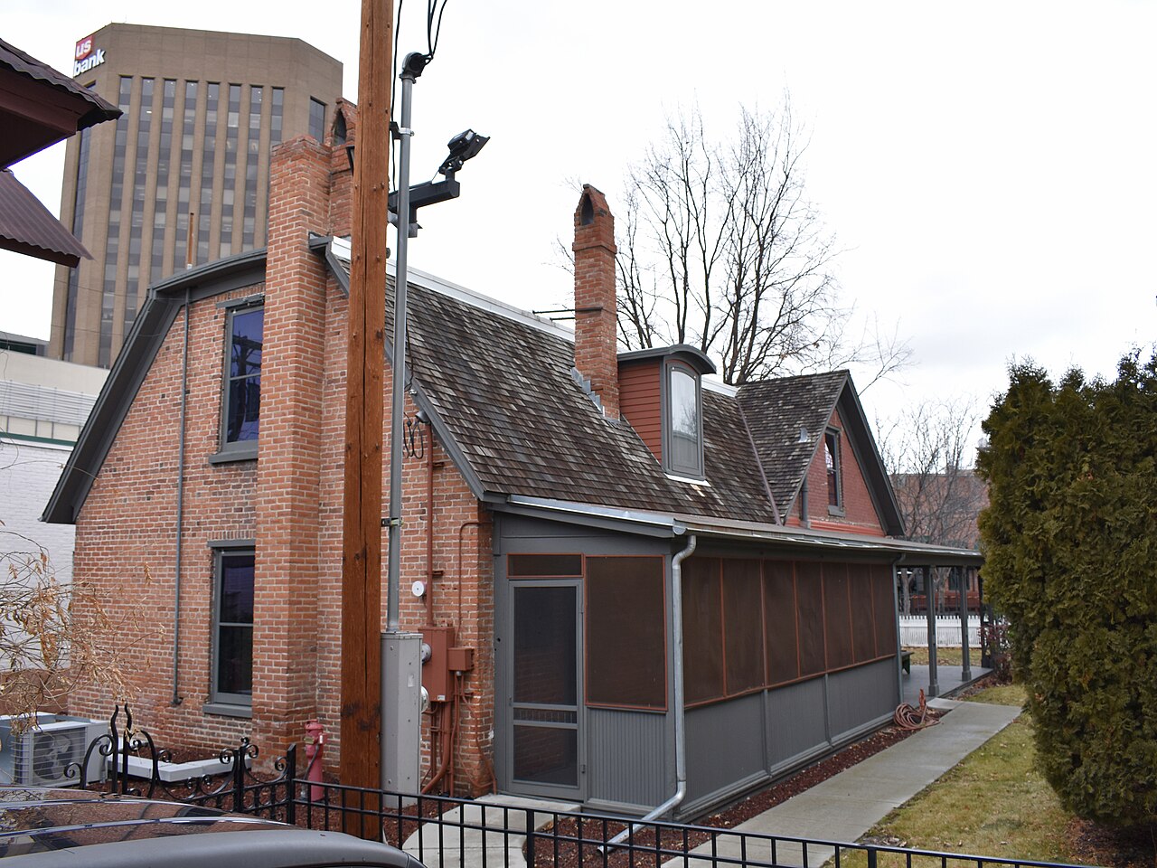 The Cyrus Jacobs House (1864) in Boise, Idaho, is listed on the National Register of Historic Places. The building is also known as the Cyrus Jacobs-Uberuaga House, and it is part of the Basque Museum