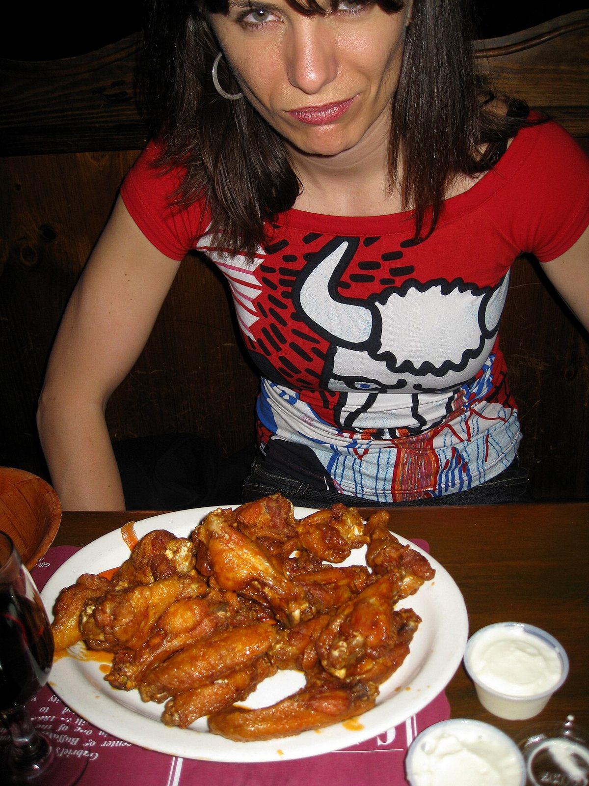 only ate 19 wings