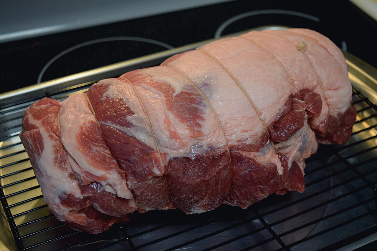 A boneless Boston butt roast