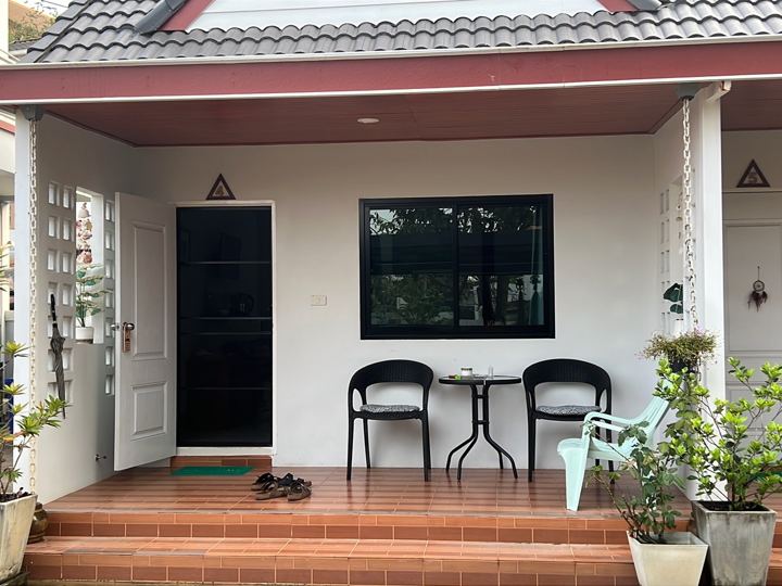 A porch at Baan Kan