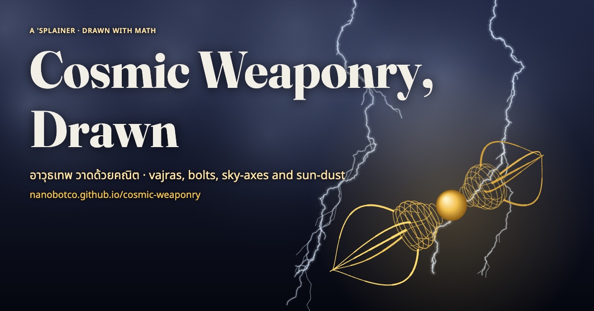 Cosmic Weaponry, Drawn