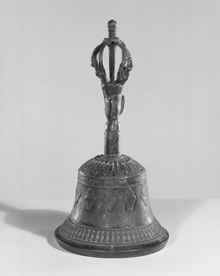 Drilbu, Tibetan bell with a vajra handle.