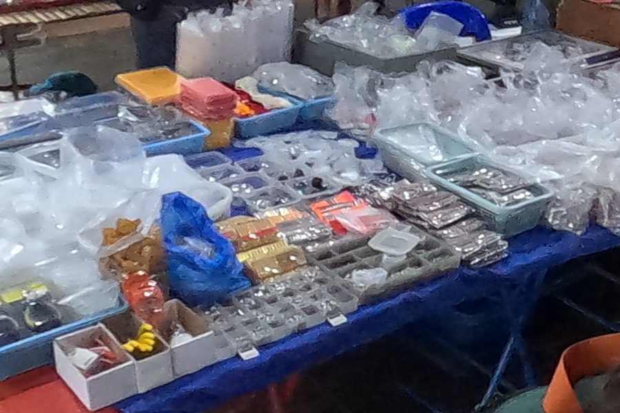 Bags, boxes and cases for amulets