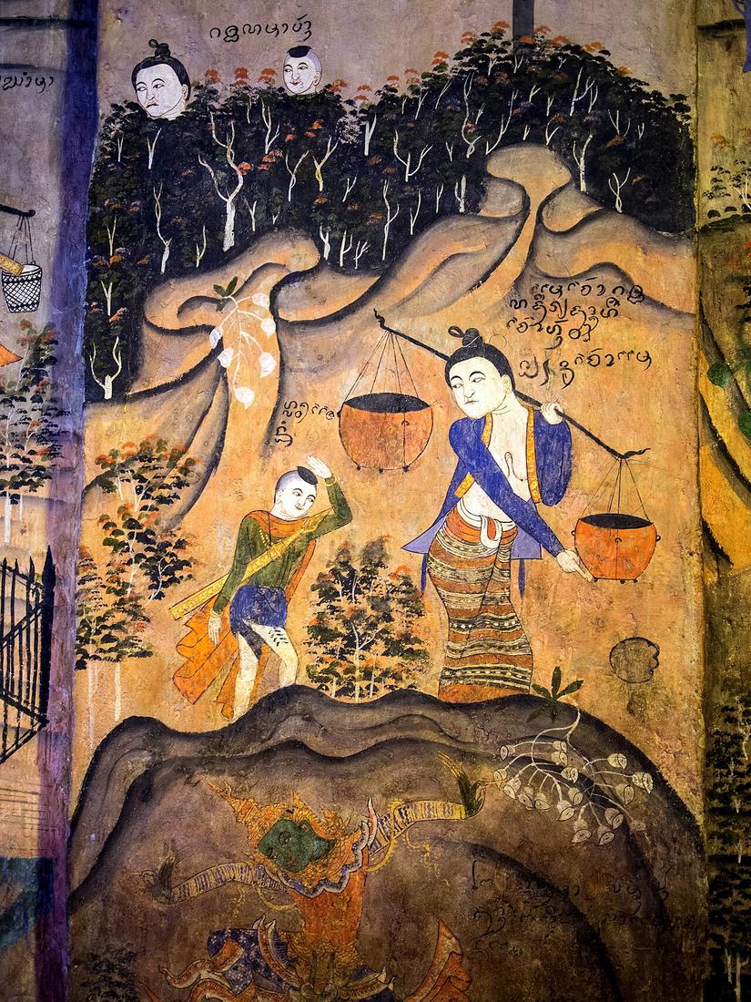 Murals of Wat Phumin