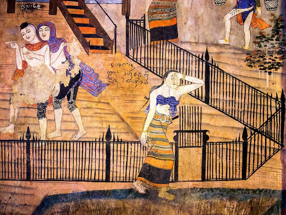 Murals of Wat Phumin