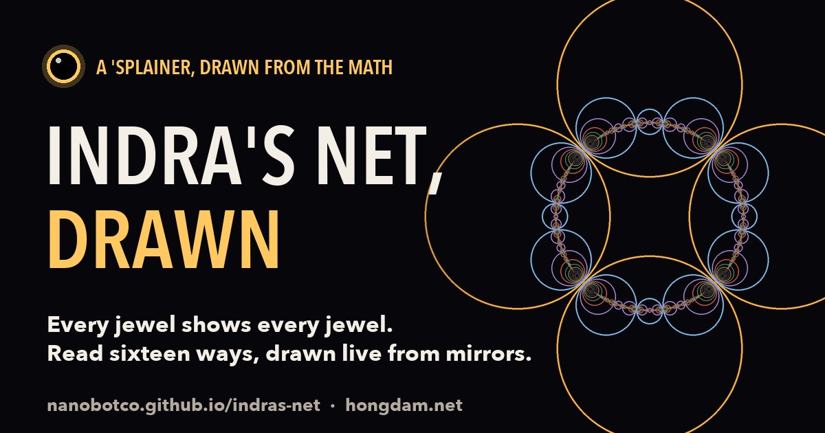Indra's Net, Drawn