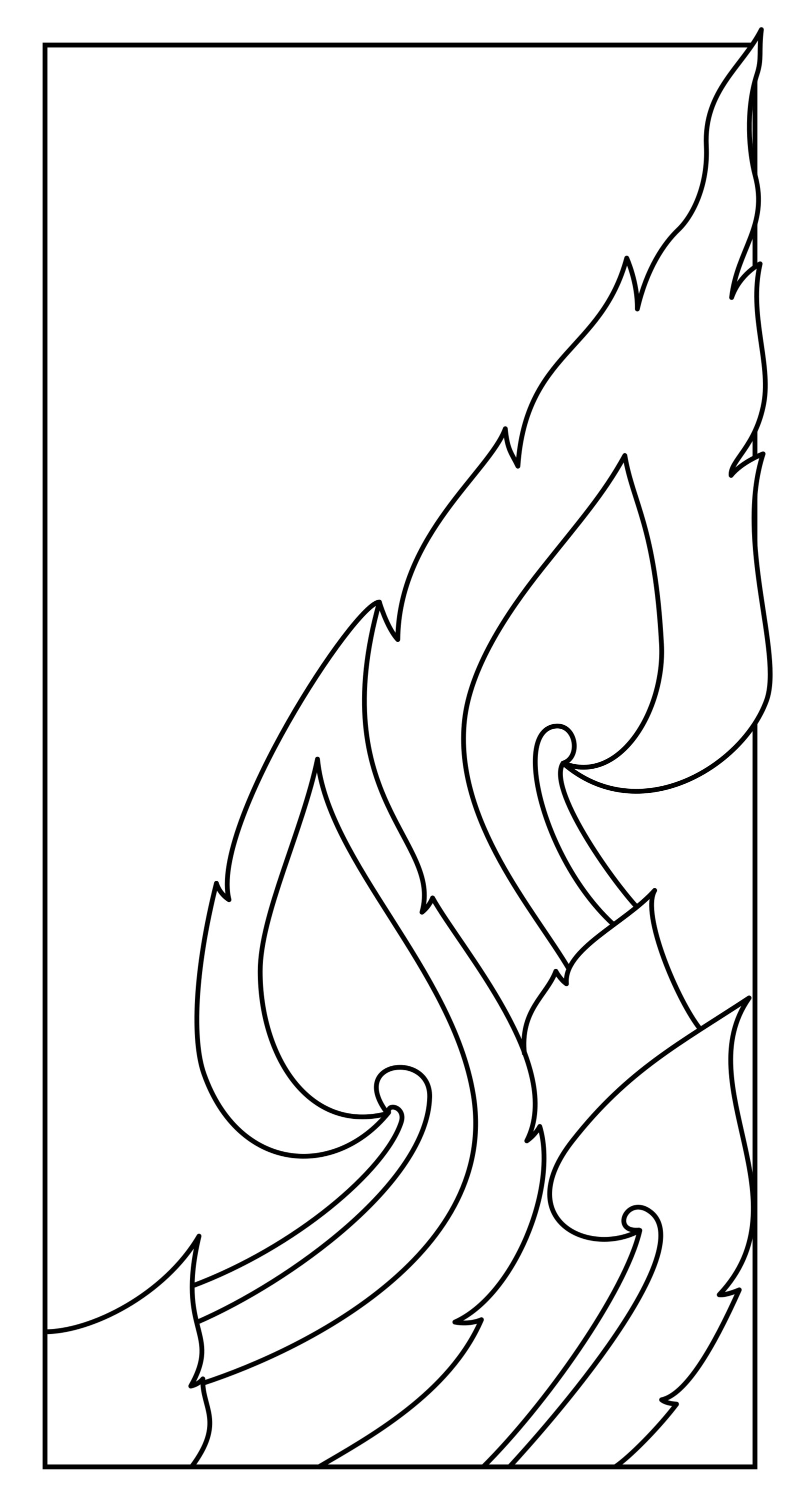 Kranok sam tua, the three-figure kranok: the mother pattern students draw first, set in its upright rectangle. Each figure carries its curl and its inner line.