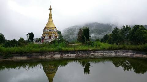 500px provided description: Ban Rak Thai, Mae Hong Sorn, Northern Thailand. [#Thailand ,#Mae Hong Sorn ,#Nature Scene]
