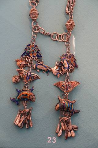 Exhibit in the Ethnological Museum, Berlin, Germany. Photography was permitted in the museum without restriction.
