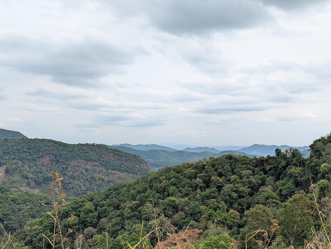 Mountains in Mae Sariang (Mae Kanai)