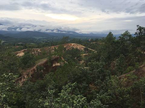 Pai Canyon near Pai, Thailand.