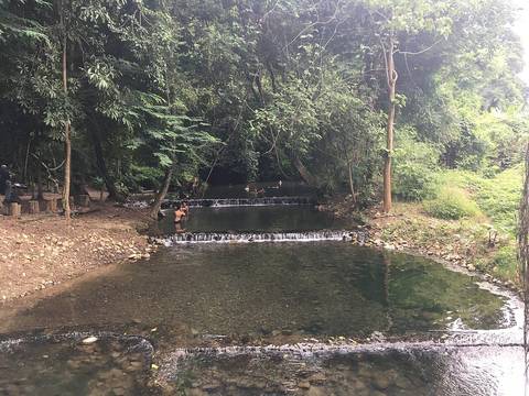 Sai Ngam Hot Spring in Pai District, Mae Hong Son Province.
