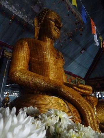 The interior of Wat Chong Klang in Mae Hong Son.