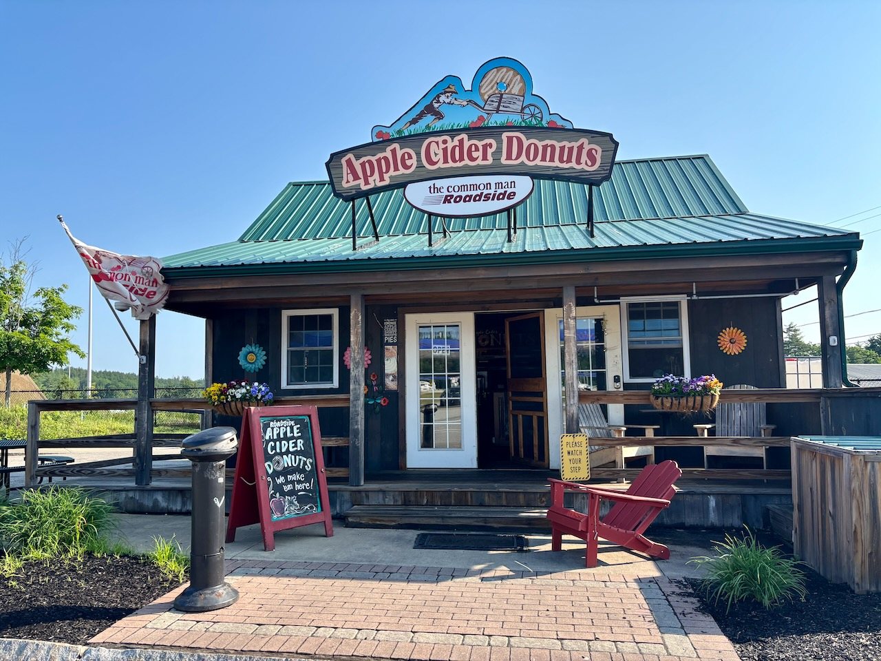 Cider Donuts Stand in NH