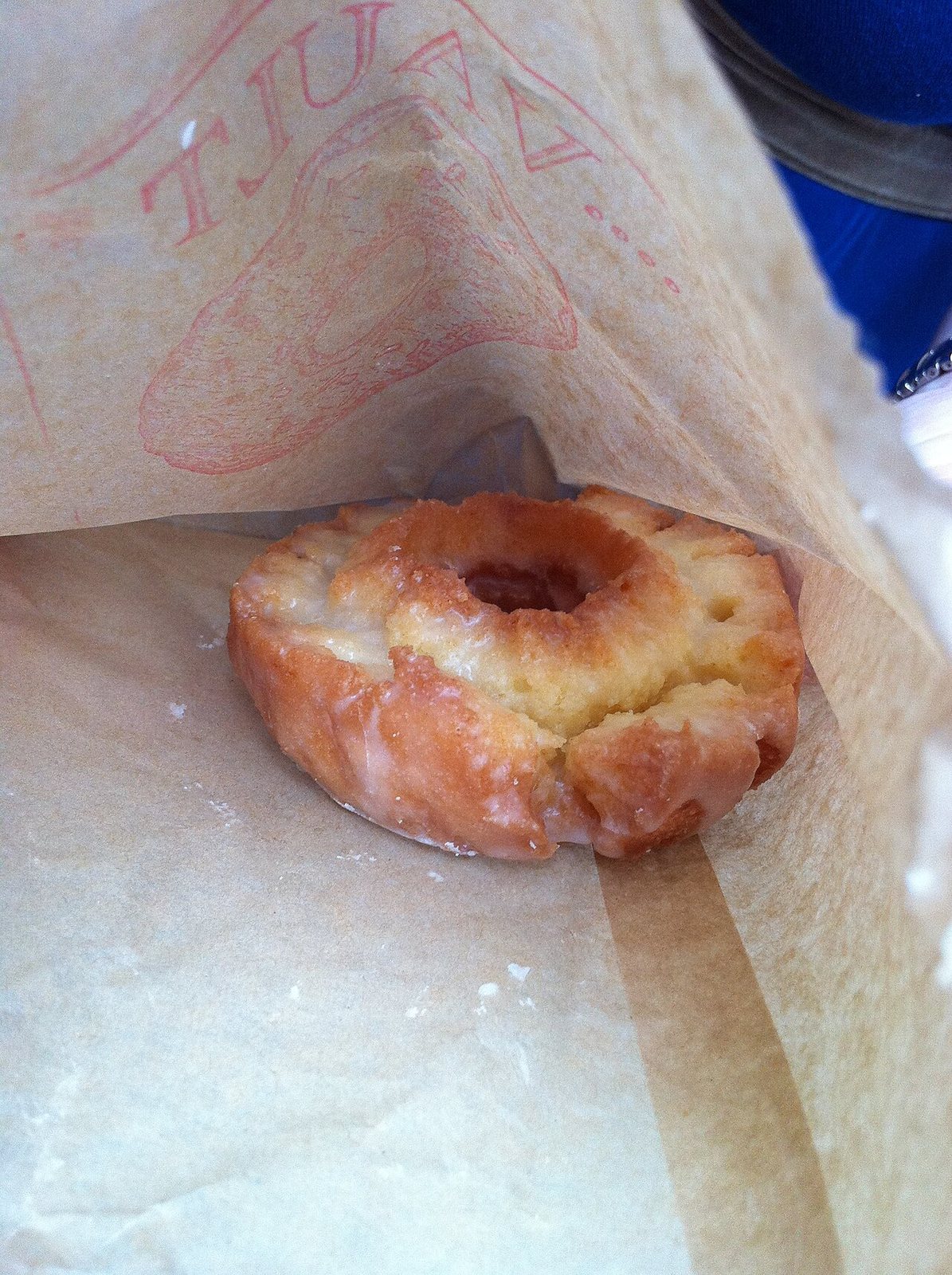 Old-fashioned doughnut from Doughnut Vault (Chicago)