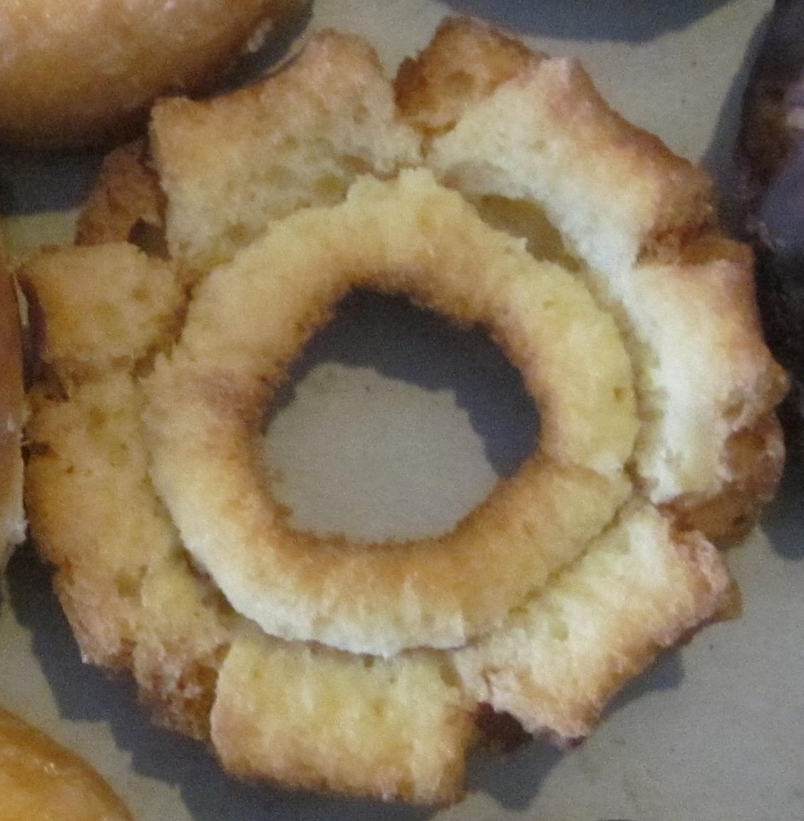 A plain old fashioned doughnut